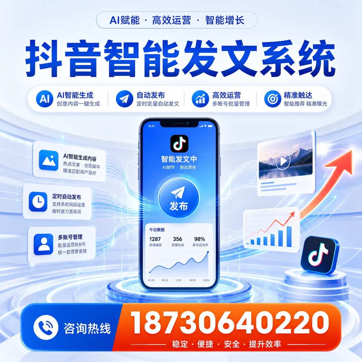 如何通过抖音智能发文系统提升 西安 企业的市场竞争力